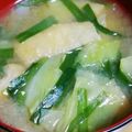 まさ12321's cooksnap of when they made ニラとキャベツの味噌汁♪.