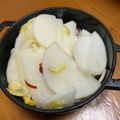 しっちゃん♪'s cooksnap of when they made 1時間で食べられる　京漬物の　柚子大根.