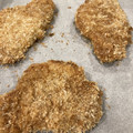 105♡'s cooksnap of when they made 揚げないトンカツ〜油不使用〜簡単.