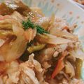 ☻'s cooksnap of when they made 具沢山！レタスと豚肉とセロリのトマト煮♪.