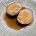 sayaendo＊'s cooksnap of when they made 赤だし味噌と白だしde味玉.