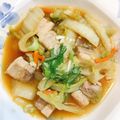 みかん組's cooksnap of when they made ■旨い！豚ばら肉と白菜の中華風ピリ辛煮■.
