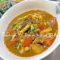 みぃすけママちゃん's cooksnap of when they made 残りカレーで優しいカレーにゅうめん.