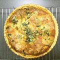 akobo's cooksnap of when they made キッシュ☆ほうれん草ベーコン☆簡単生地☆.