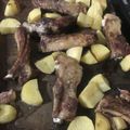 Yokchina's cooksnap of when they made フォークでほろほろ柔らかスペアリブ焼き方.