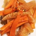 とにーにょ's cooksnap of when they made お弁当に♪さつま揚げと大根の甘辛きんぴら.