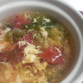ベルにゃん's cooksnap of when they made 残り野菜で♪トマトとレタスのスープ.