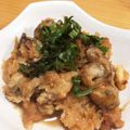 RINクック's cooksnap of when they made フライパン1つ♪牡蠣のさっぱりみぞれ煮.