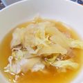 なおきんとん's cooksnap of when they made 白菜と大根と豚肉の煮物。卵とじにも.