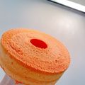 クックFI3FUB☆'s cooksnap of when they made スタバ風ꕤ桜のシフォンケーキ˚✧₊⁎.