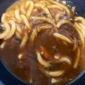 清葉桐音's cooksnap of when they made めんつゆと残ったカレーでカレーうどん.