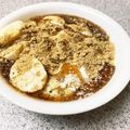 バウチャン's cooksnap of when they made 朝食♪バナナヨーグルト＊きなこメープル.