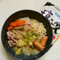 ｅｋ４'s cooksnap of when they made モヤシ ちゃんこ鍋 ［塩仕立てVer.］.