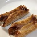 おちゅみゆ's cooksnap of when they made 材料3つde簡単！パリパリハムチーズ餃子.