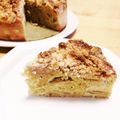 ろさ☆'s cooksnap of when they made ✳︎簡単✳︎本格アップルクランブルケーキ.