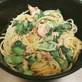 ☆ろんさん☆'s cooksnap of when they made \ ダイエットに / さばの和風パスタ.