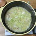 ようことはなこ's cooksnap of when they made しんなり美味♡千切キャベツの塩にんにく鍋.