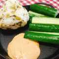 あゆまんま♪'s cooksnap of when they made 野菜や焼肉に☆こくまろ☆豆板醤マヨ.