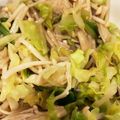 ☆ayami☆26's cooksnap of when they made えのきだけとキャベツのレンジ蒸し.