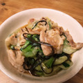 ひがも☆'s cooksnap of when they made 塩昆布で簡単◎豚肉とネギとレタス炒め.