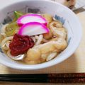 ぱふ's cooksnap of when they made ＊梅干しと油揚げネギのうどん.
