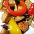 湯～ぽん's cooksnap of when they made 簡単！パプリカとチキンオイマヨ炒め！.