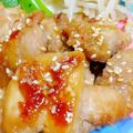 そられも's cooksnap of when they made 鶏のごま味噌焼♪簡単漬けて焼くだけ！給食.