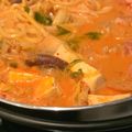 ONE★MAYU★'s cooksnap of when they made 豆乳キムチスープの豚しゃぶ鍋♪.