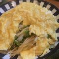 しー３'s cooksnap of when they made 野菜炒めふんわり玉子のせ.