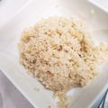 RINRI☆'s cooksnap of when they made レンチンで簡単！お一人さま玄米ご飯.