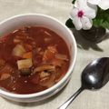 2880naaao's cooksnap of when they made 給食の味！野菜たっぷりミネストローネ.