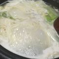ﾌﾞﾚﾝﾀﾞ's cooksnap of when they made 豚しゃぶ鍋.
