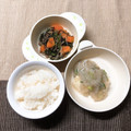 sAix59's cooksnap of when they made 【離乳食】【後期】もやしと小松菜の肉炒め.