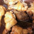 ☆Muuuco☆'s cooksnap of when they made 圧力鍋で簡単♪鶏手羽元のマーマレード煮.