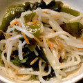 ばたみそーぱん☆'s cooksnap of when they made お箸が止まらない♪もやしとわかめのナムル.