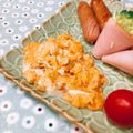 Satoco❋'s cooksnap of when they made 簡単!スクランブルエッグ.