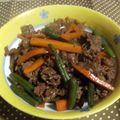 せいちゃんちゃん's cooksnap of when they made 牛肉と人参の炒め物.