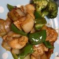 かなろっと's cooksnap of when they made 鶏胸肉とピーマンのケチャップ炒め.