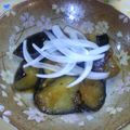 レアレアチーズ's cooksnap of when they made 肉がなくても★ナスの生姜焼き.