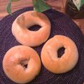 umetema's cooksnap of when they made 天然酵母でベーグル.
