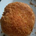 くえとママ's cooksnap of when they made 簡単おいしい衣サクサク♪カレーパン.