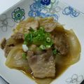 なべしま's cooksnap of when they made 新玉ねぎと豚バラのうま辛煮.