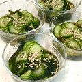 ChunChun☆≡'s cooksnap of when they made きゅうりとわかめの酢の物☆簡単副菜.