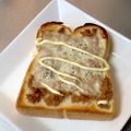 ＊tacchi＊'s cooksnap of when they made てりやきツナマヨトースト.