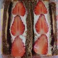 姫のまま…1's cooksnap of when they made 簡単☆いちごのスイーツサンド.