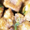 1男4女のママ's cooksnap of when they made 夏にサッパリ・豚肩ロースの梅肉煮.