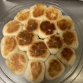 makanaaai's cooksnap of when they made フライパンでバターちぎりパン.