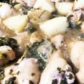 1男4女のママ's cooksnap of when they made 手羽元ジャガイモのバジル煮.