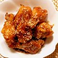 ぽんきちっちーず's cooksnap of when they made 鶏手羽元の甘辛煮.