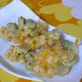ひろりんぷー's cooksnap of when they made 春色！枝豆（そら豆）とコーンのかき揚げ.